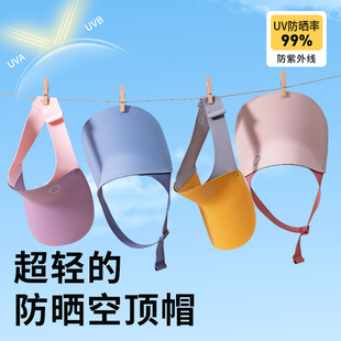 Children's Sun Hat, Sports Empty Top Hat, Summer Outdoor Travel Baby Sun Hat, Anti-uv Hat Plus LOGO