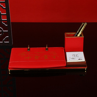 2025 New Year of the Snake Wooden Multifunctional Pen Holder Desk Calendar Wholesale Creative Casual Calendar Business Enterprise Monthly Calendar