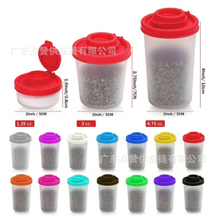 Кухня Американский мини-приправа банка Salt and pepper Spice Shaker Соль Перец бутылка через границу