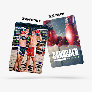 Предварительная продажа 45 звездных карт Bangsaen Fight Club Бокс периферические фотокарты звезды флэш-карты
