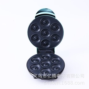 Seven-hole Donut machine cake Breakfast Machine double-sided heating bread maker light food machine Donut maker