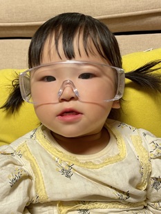 Children's Goggles Experimental Epidemic Prevention Glasses Wind Sand-proof Waterproof Children's Water Fighting Blinds Protective Glasses