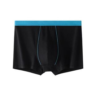 Pure cotton underwear men's solid color foreign trade cross-border underwear cotton plus size boxer pants breathable 300kg fat guy underwear