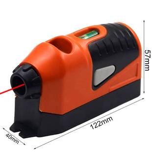 One-word Laser Level Line Marking Instrument Infrared Laser Ground Line Meter Mini Household Small Level Automatic Line Projection