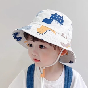Baby's Hat Spring and Autumn Thin Men's and Women's Fisherman Hat Cute Super Cute Summer Sunscreen Hat Sunshade Basin Hat Tide