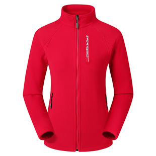 Polar fleece fleece fleece coat for women autumn and winter fleece-lined thickened jacket liner cardigan sports casual sweater coat for men