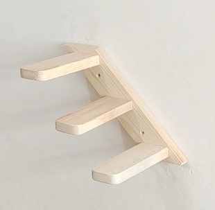 Cat Climbing Ladder Cat Cage Cat Villa Stair Cat Cabinet Cat Cage Integrated Wall-mounted Solid Wood Climbing Platform Cat Villa Cat Climbing Rack