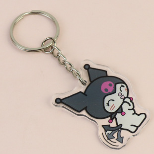 Coolomi acrylic keychain in stock wholesale Sanrio Anime peripheral student schoolbag birthday gift pendant