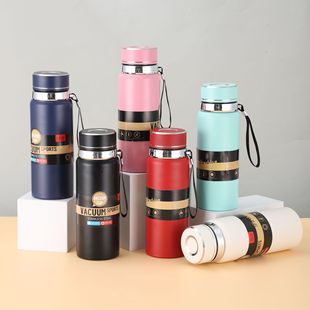 Business large capacity 316 stainless steel vacuum cup outdoor portable sling sports Pot Men's office advertising gift Cup