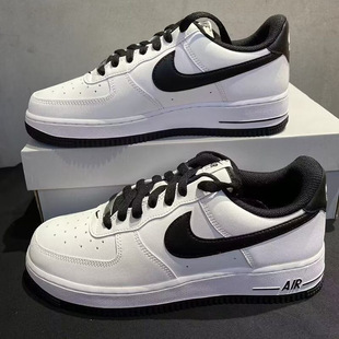 Po 2024 Взрывоопасный чистый AF1 Черно-белая панда Air Force One Мужская и женская пара Досуг Спортивный тренд дикая доска