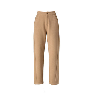 Xinge Tall Slimming Cropped Wool Pants Women's 2024 Winter New Casual All-match Fashionable Wide-leg Sickle Pants