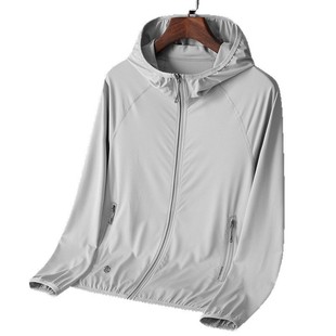 Summer Sun Protection Clothing Outdoor Sports Outdoor Ice Silk Men's and Women's Breathable Hooded Sun Protection Clothing Couple's Field Fishing Clothing