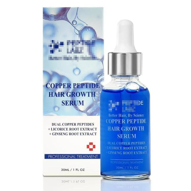 Hair Growth Treatment Serum Copper Peptide Hair Care Essence 30ml Improves Scalp Nourishment