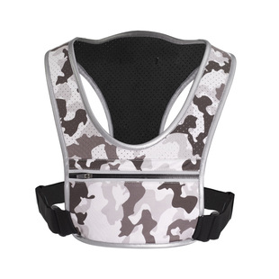 New Style Running Mobile Phone Vest Bag Men's and Women's Pin-fit Reflective Mountaineering Kettle Bag Shoulder Hiking Riding Chest Bag