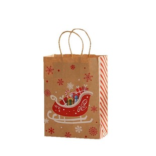 Christmas party gift bag INS wind Santa Claus handbag Christmas Eve Christmas hand gift bag wholesale