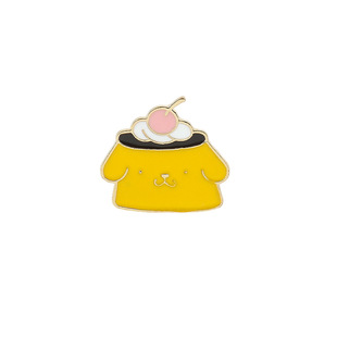 Sanrio Kulomi серия брошь кошка в японском стиле простой металлический значок Сумка булавка сумка для карандашей ювелирные изделия