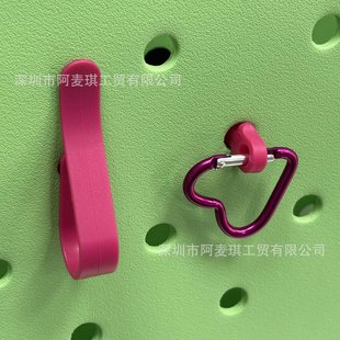 Bogg Hole Bag Accessories Cross-border Small Round Head Love Climbing Buckle suit Beach Hole Bag Storage Accessories Accessories