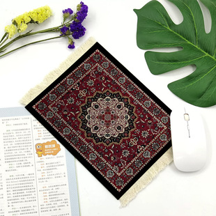Tassel Mouse Pad Anti-slip Factory Wholesale mousepad Mouse Pad Ethnic Style Retro Persian Turkey Coaster