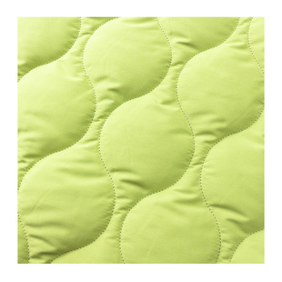 Quilted Embroidered Fabric Polyester Autumn and Winter Quilted Cotton Coat Wave Gourd Quilted Cotton Bag Designer Embroidered Fabric