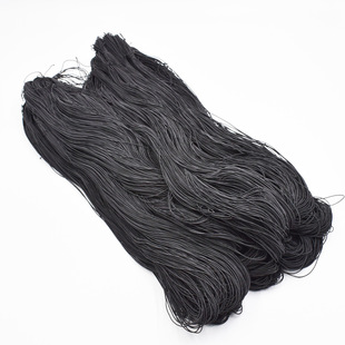 1.2mm Latex Elastic Rope Beaded Elastic Thread Rope Trademark Tag Elastic Rope High Elastic Elastic Band