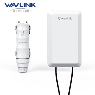 Wavlink High Power Wireless Outdoor AP High Power Flat Panel Directional Antenna Waterproof AP Base Station POE