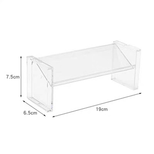 Yum Transparent Display Rack High Color Value Stackable Special Storage Box Badge Millet Large Capacity Hemp Storage Box