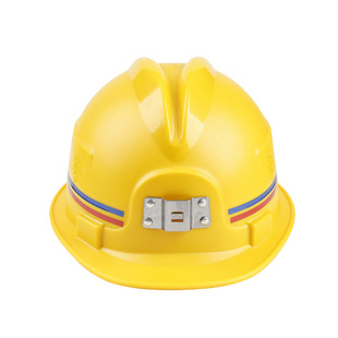 Wholesale miner's cap black red miner's cap miner's lamp cap MA reflective strip safety cap coal mine safety cap