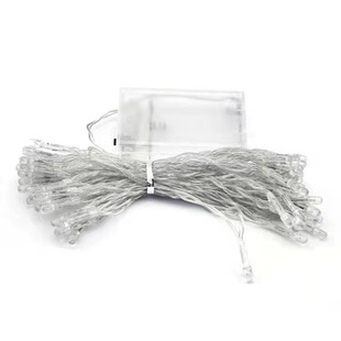 LED battery box light string two or three battery box color light string wholesale Christmas holiday decorative lights copper wire lights