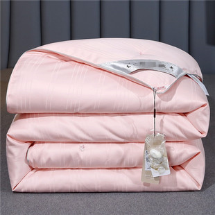 100% cotton handmade silk quilt 100 Mulberry Silk Pure Cotton Spring and Autumn quilt air conditioning quilt winter quilt two-in-one child and mother quilt core