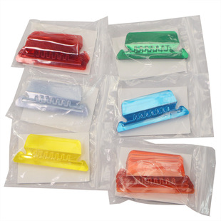 Color Plastic Label Index Sheet Color Transparent Retrieval Hanging Clip Hanging Clip Hotel Room Number Classification