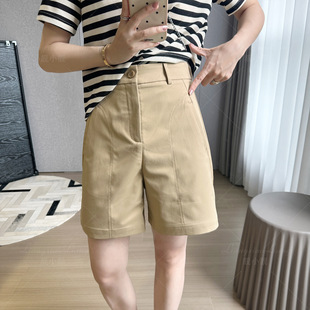 Soft and Comfortable Anti-Wrinkle Quarterpants Summer King Fried Elegant Pants Casual Bermuda Shorts Women