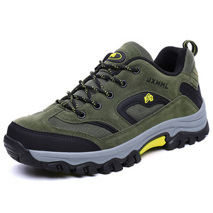 Hiking Shoes Men's Winter fleece-lined Outdoor sneaker 2020 New Light Non-slip Wear-resistant Hiking Men's Travel Shoes