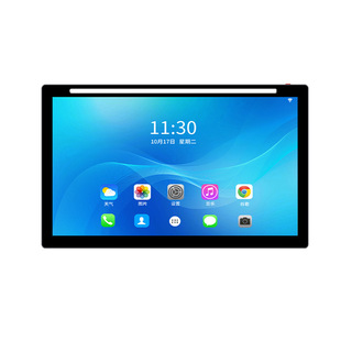 15.6 inch wall-mounted tablet PC LED light bar NFC conference screen door screen POE power supply ultra-thin advertising machine