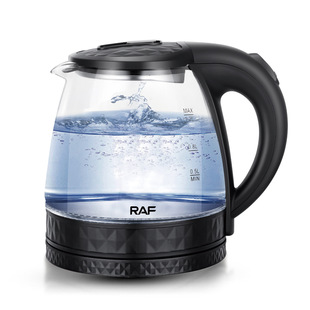 RAF European standard glass electric kettle household electric kettle automatic broken electric kettle health pot