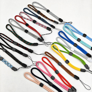 Mobile phone lanyard U disk short lanyard adjustable walkie-talkie rope wrist Bluetooth speaker audio anti-lost lanyard