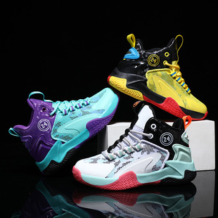 New Children's Sports Running Shoes Spring and Autumn Breathable Boys Mesh Comfortable Training Shoes for Students and Girls Basketball Shoes