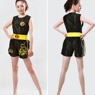 Jiuduanlong Xiulong Sanda Suit Muay Thai Boxing MMA Boxers Shorts Fighting Training Competition Clothing