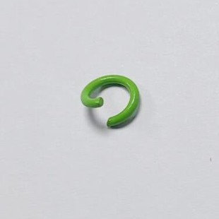 Spot wholesale color paint iron ring jewelry accessories iron connection ring C ring opening small C connection ring open ring