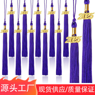 2025 College Graduates Doctor Cap Tassel Honorary Bachelor Hat Master's Clothing Accessories Handmade Hanging Ear Pendant