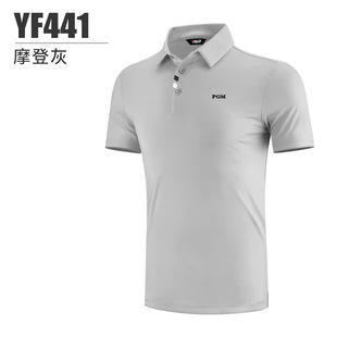 golf clothing men's summer breathable clothes short sleeve T-shirt quick-drying functional fabric golf men's clothing manufacturers