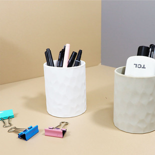 Customized Silicone Pen Holder Round Student Learning Stationery Box, Environmentally Friendly, Unbreakable and Easy to Clean Business Office Storage Box