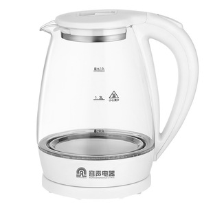 Household Electric Kettle High Temperature Resistant Glass Health Kettle Large Capacity Transparent Quick Boil Kettle Automatic Power-off Kettle