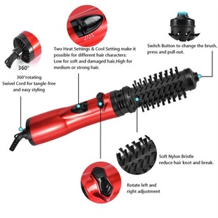 Three-in-one cold air hot air comb hair dryer comb new product multifunctional electric hair straightener automatic curling iron hairdresser