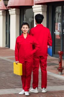 Long sleeve summer thin work clothes suit cotton security welding electrician labor protection clothes jacket work pants wholesale