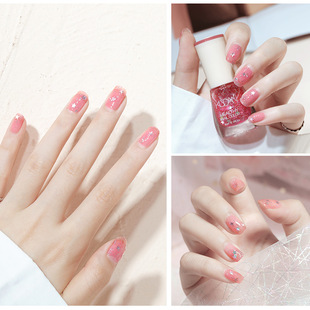 New summer white can not peel feet oily nail polish baking-free waterproof can not tear nail polish wholesale