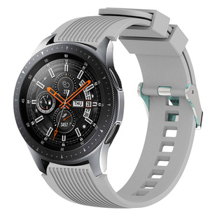 For Samsung Galaxy Watch 42mm/46mm Vertical Silicone Strap Watch3/4/5 Pro Wristband