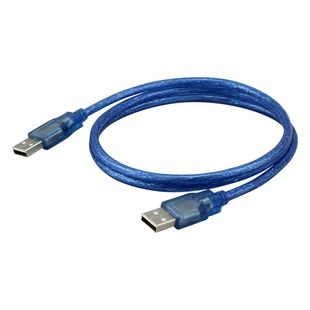 USB male-to-male data line USB2.0 A/A line full copper belt magnetic ring extension line home office computer accessories