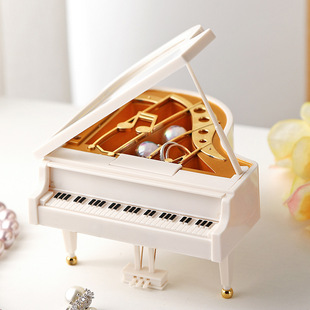 Cartoon Doll guitar music box desktop decoration creative new exotic musical instrument music box with logo