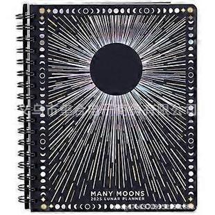 Amazon New 2025 Many Moons Lunar Planner2025 Year Moon Plan