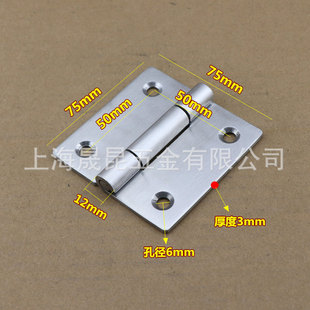 304 Stainless Steel Heavy-duty Thickeneded Hinge Industrial Machinery Equipment Door Hinge Hinge Flat Opening Foldableing Foldableing